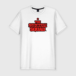 Футболка slim-fit The Suicide Squad лого, цвет: белый