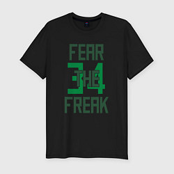 Мужская slim-футболка Fear The Freak 34