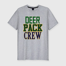 Мужская slim-футболка Deer Pack Crew