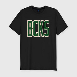 Мужская slim-футболка BCKS Bucks