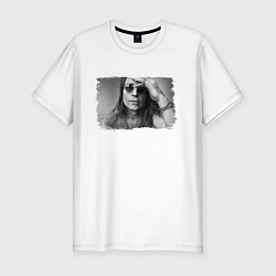 Мужская slim-футболка Ozzy Osbourne Оззи Осборн Z