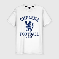 Футболка slim-fit Chelsea FC: Lion, цвет: белый
