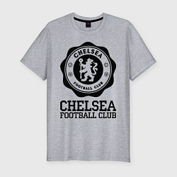 Мужская slim-футболка Chelsea FC: Emblem