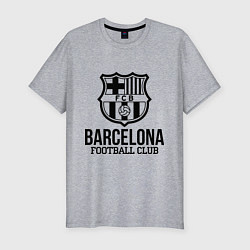 Футболка slim-fit Barcelona FC, цвет: меланж