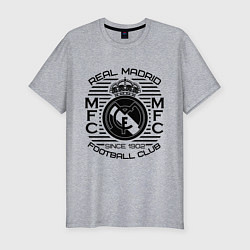 Футболка slim-fit Real Madrid MFC, цвет: меланж