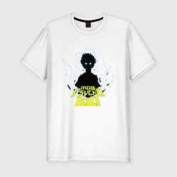 Мужская slim-футболка Моб Психо 100