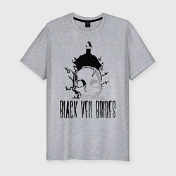 Футболка slim-fit Black Veil Brides, цвет: меланж