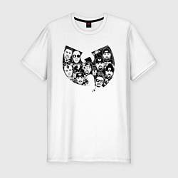 Футболка slim-fit Wu-Tang Clan, цвет: белый