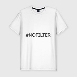 Футболка slim-fit NoFilter, цвет: белый