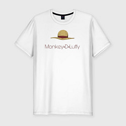 Мужская slim-футболка Monkey D Luffy One Piece