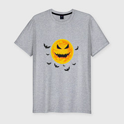 Мужская slim-футболка Halloween