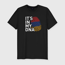 Футболка slim-fit Its in my DNA, цвет: черный