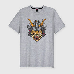 Футболка slim-fit Tiger Samurai, цвет: меланж