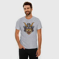 Футболка slim-fit Tiger Samurai, цвет: меланж — фото 2