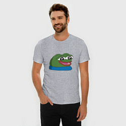 Футболка slim-fit Pepe happy Пепе хеппи, цвет: меланж — фото 2