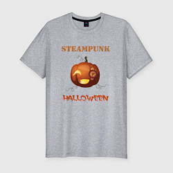 Мужская slim-футболка Стимпанк хэллоуин
