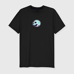 Мужская slim-футболка G&M - Skull