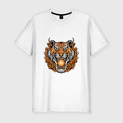 Мужская slim-футболка Magic - Tiger