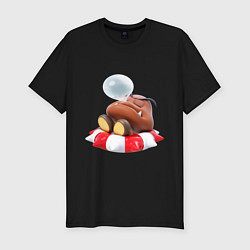 Мужская slim-футболка GoombaSleep