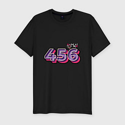 Мужская slim-футболка Игрок - 456