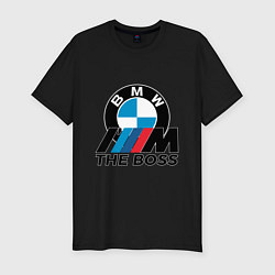 Футболка slim-fit BMW BOSS, цвет: черный