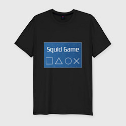 Мужская slim-футболка Squid Gamer