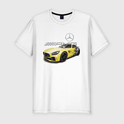 Футболка slim-fit Mercedes V8 BITURBO AMG Motorsport, цвет: белый