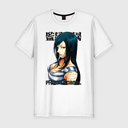 Мужская slim-футболка Mari school