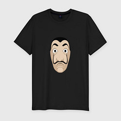 Мужская slim-футболка Dali Face