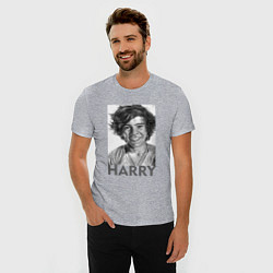 Футболка slim-fit Harry Styles, цвет: меланж — фото 2