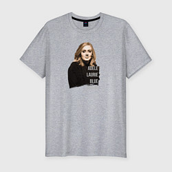 Мужская slim-футболка Adele Laurie