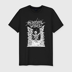 Футболка slim-fit Municipal Waste Коммунальные отходы, цвет: черный