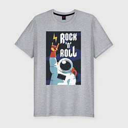 Мужская slim-футболка Space Rocknroll