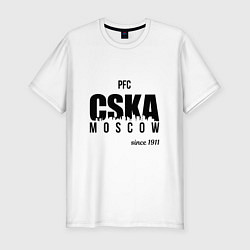 Мужская slim-футболка CSKA since 1911