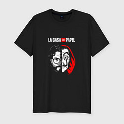 Футболка slim-fit Dali - La Casa De Papel, цвет: черный