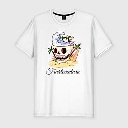 Мужская slim-футболка Fuerteventura - Summer