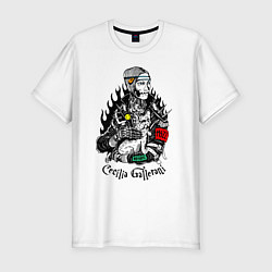 Мужская slim-футболка Cecilia Gallerani 2045