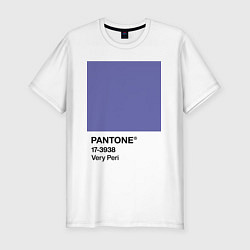Мужская slim-футболка Цвет Pantone 2022 года - Very Peri
