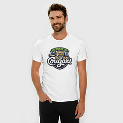Футболка slim-fit Kane County Cougars - baseball team, цвет: белый — фото 2