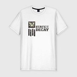 Мужская slim-футболка State of Decay Iron Logo