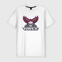 Футболка slim-fit Orem Owlz - baseball team, цвет: белый