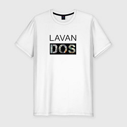 Мужская slim-футболка LAVANDOS