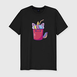 Мужская slim-футболка Cool cocktail