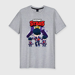 Футболка slim-fit EDGAR EPIC HERO BRAWL STARS, цвет: меланж