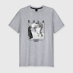 Мужская slim-футболка Эола , Genshin Impact