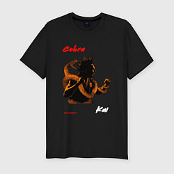 Футболка slim-fit Cobra Kai Art, цвет: черный
