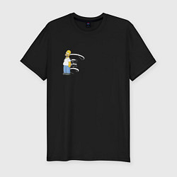 Мужская slim-футболка Homer Love