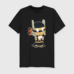 Футболка slim-fit Shadow Shaman Chibi, цвет: черный