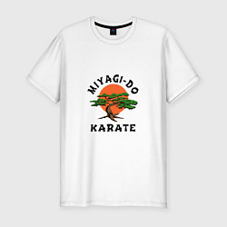 Мужская slim-футболка MIYAGI-DO
