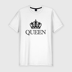 Мужская slim-футболка QUEEN ПАРНЫЕ Королева
